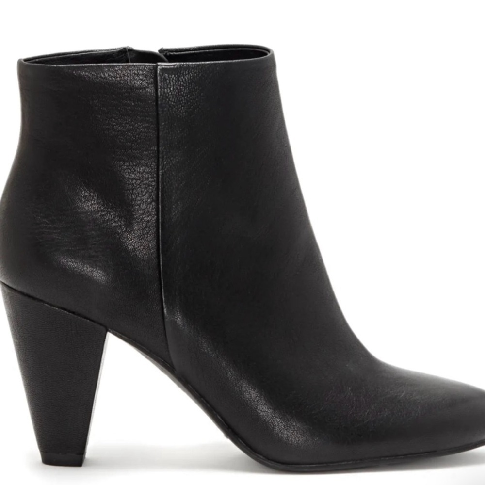 Lucky Brand LK-Sairio Ankle Booties 6.5 black leather - Picture 2 of 7